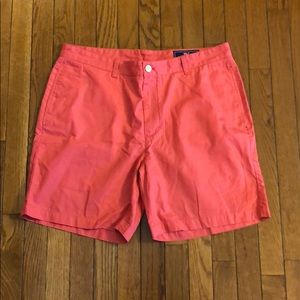 Vineyard Vines Corral Red Shorts